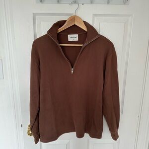 ARITZIA Wilfred Waffle 1/4 sweater